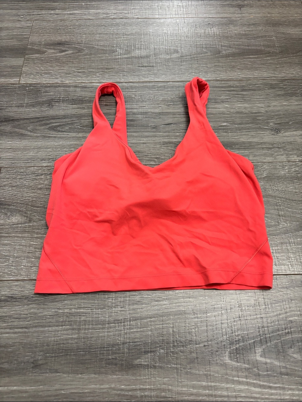 lululemon coral align tank